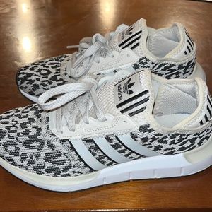 Womens leopard adidas sneaker